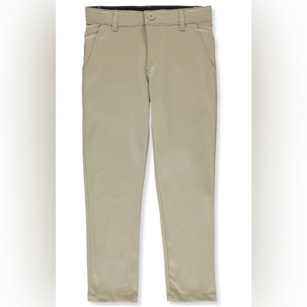 French Toast Boys' Stretch Slim Fit Taper Leg Performance Pants Size 12
